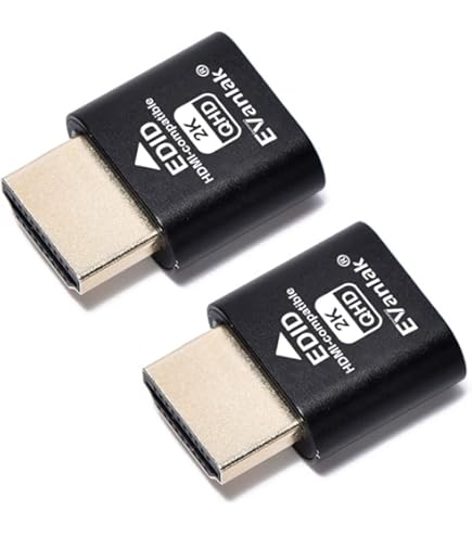 Amazon.co.jp: 【Amazon限定】HDMI 仮想ディスプレイ ダミープラグ